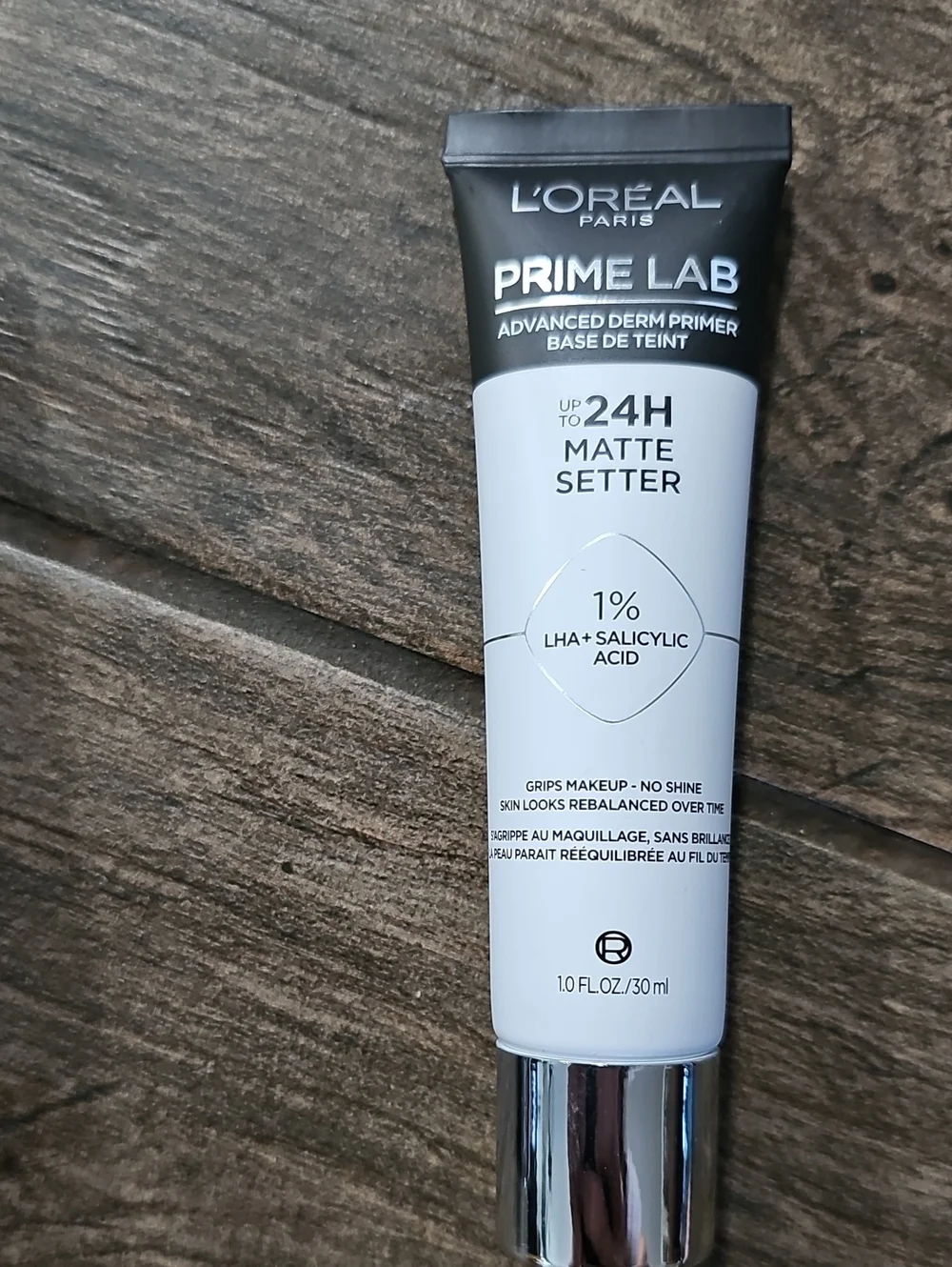 L'Oréal Prime Lab 24H Matte Setter Primer (White/Silver)